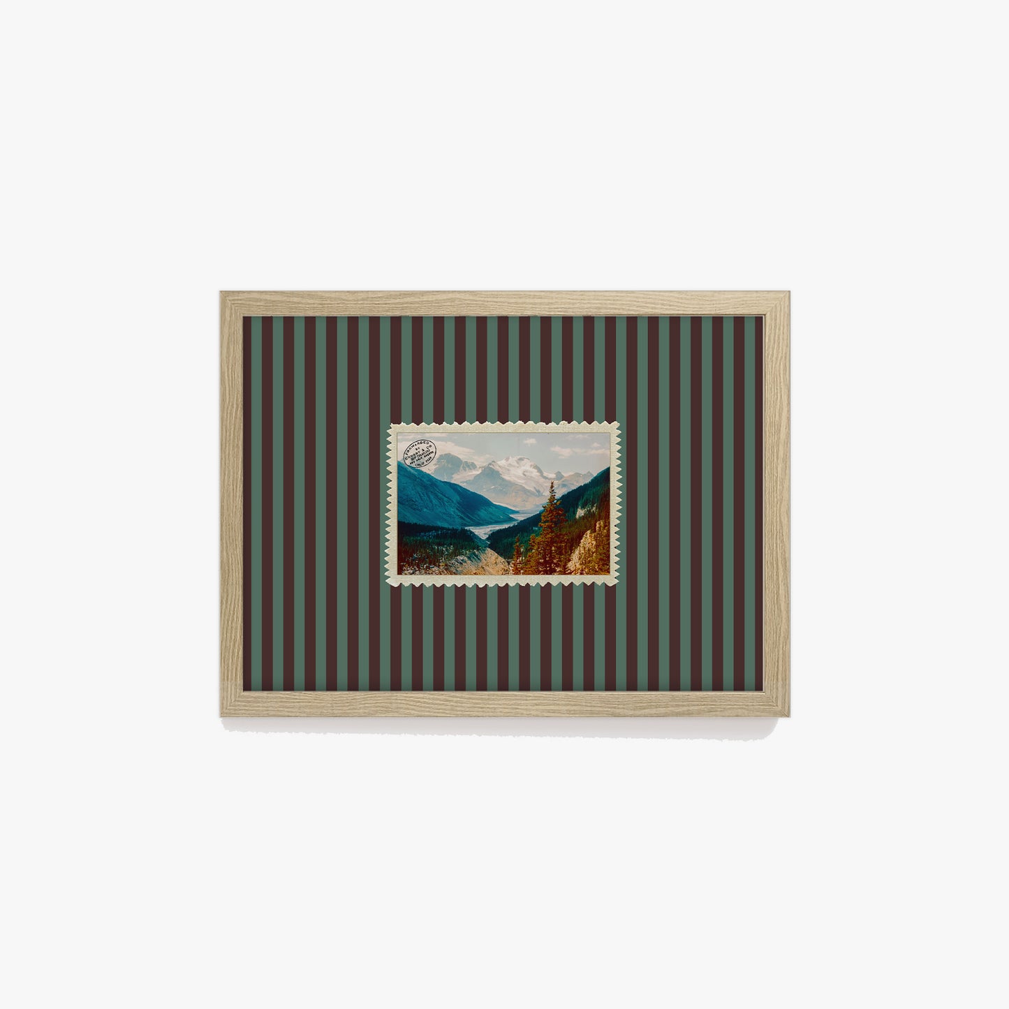 Canada Striped Print