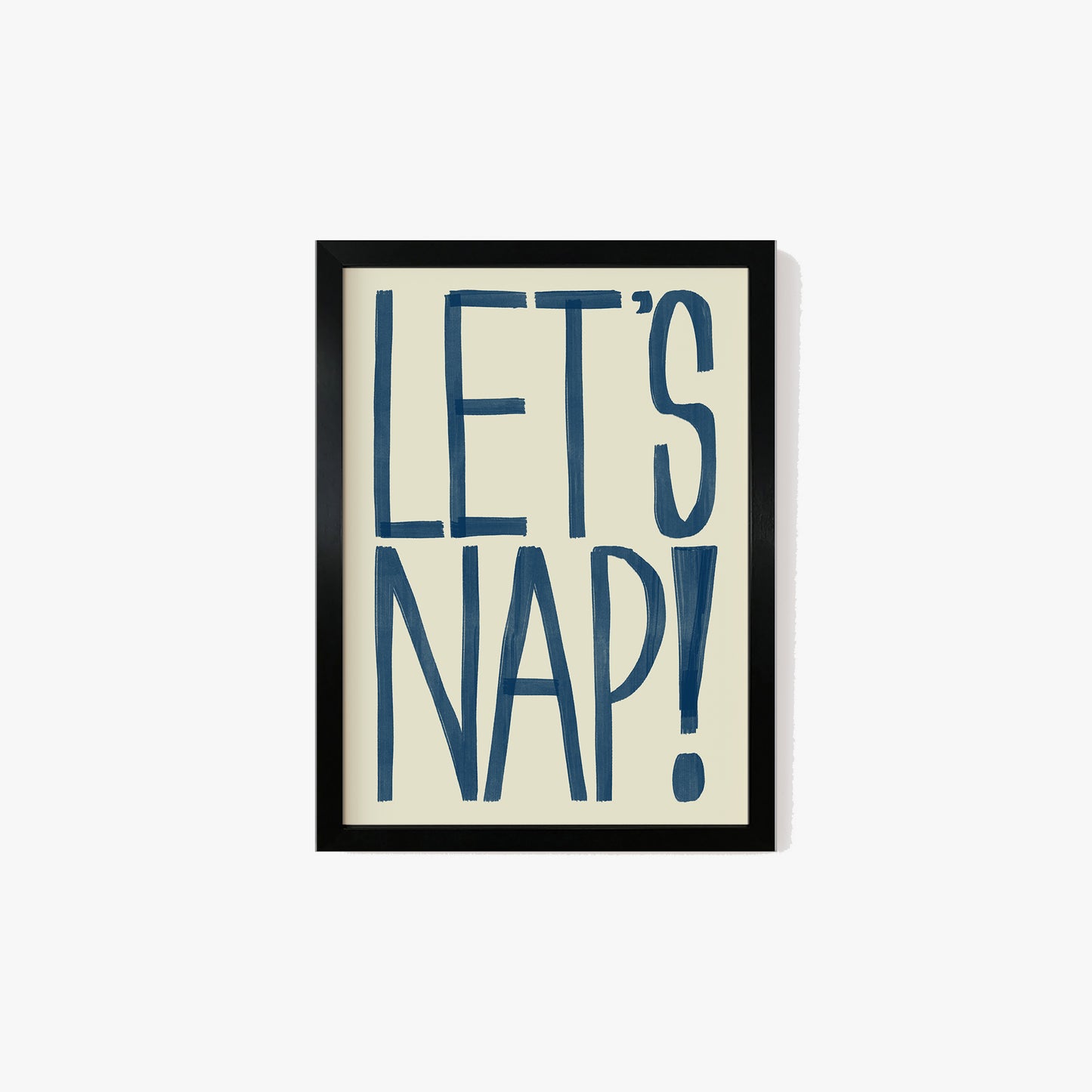 Let's Nap Print