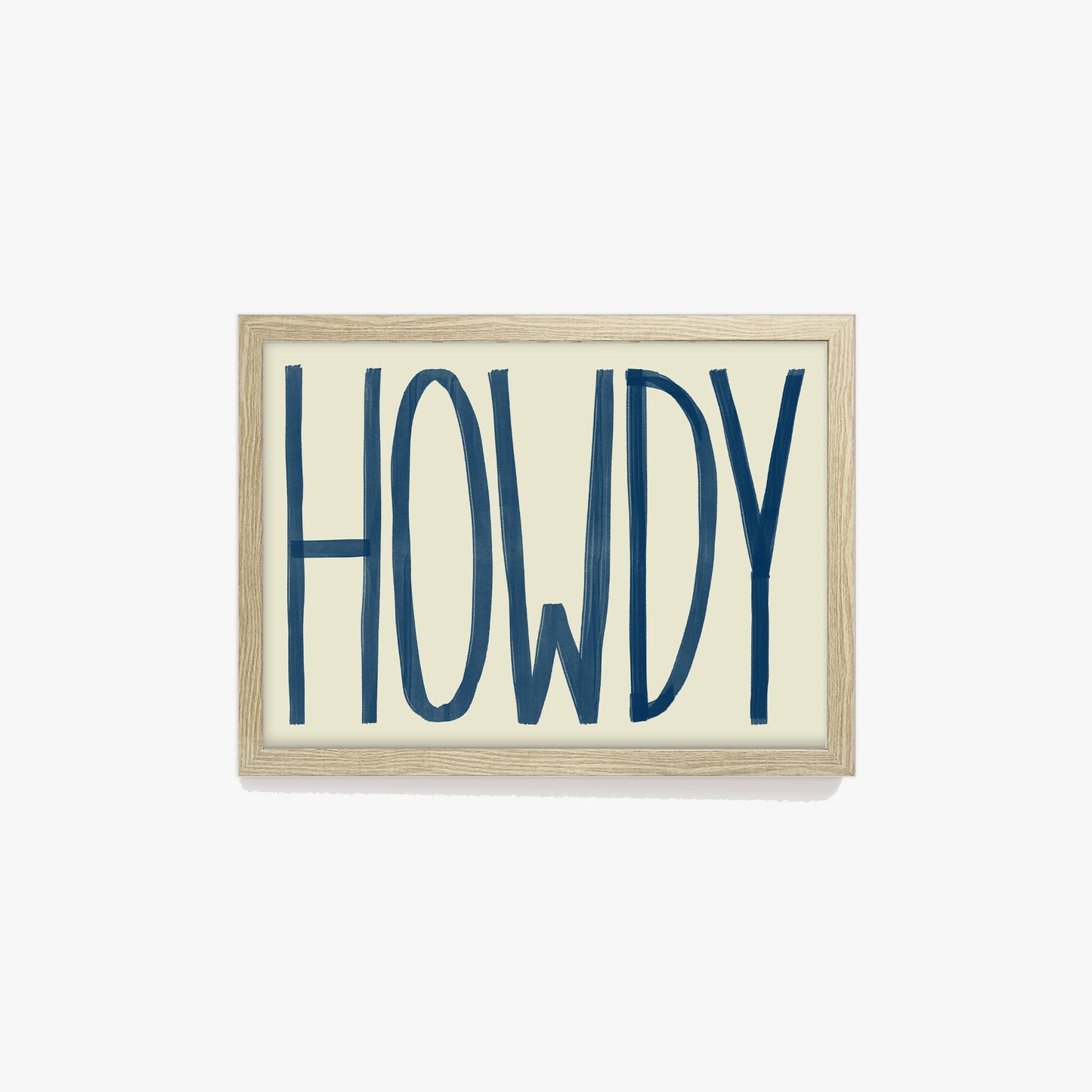 Howdy Print