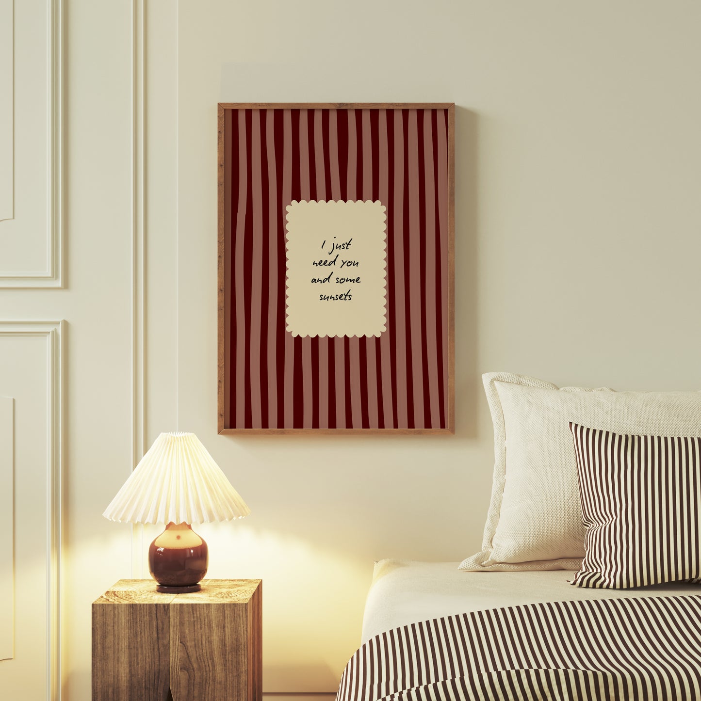 I Just Need You & Some Sunsets Print