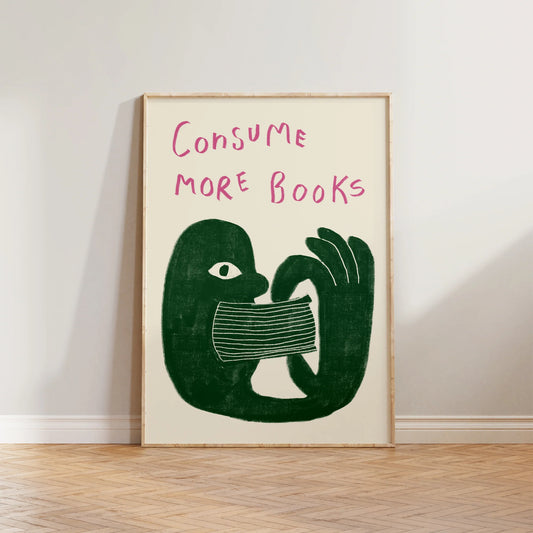 SECONDS Consume More Books Print