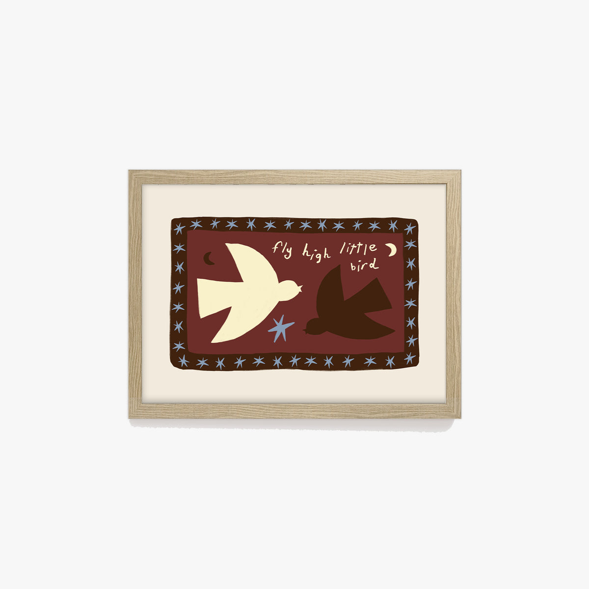 Fly High Little Bird Print