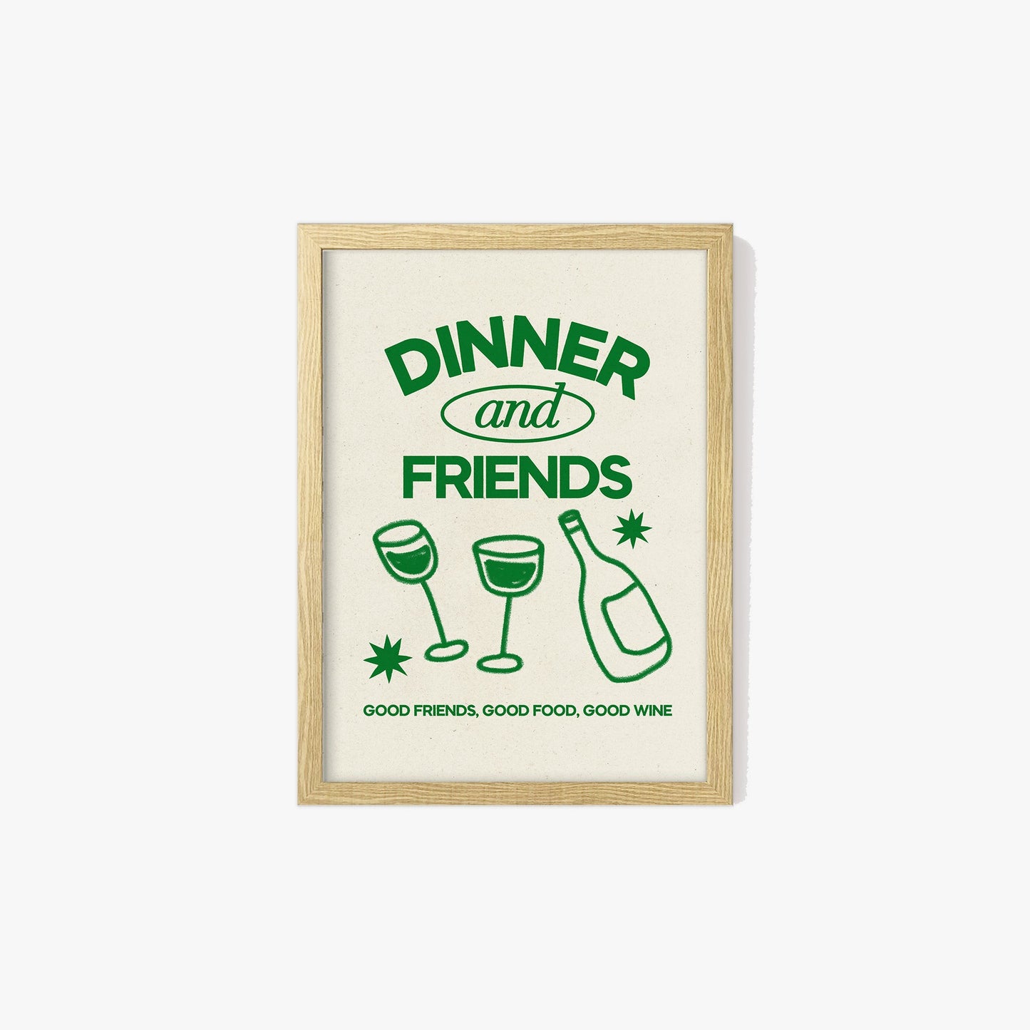 Dinner & Friends Print