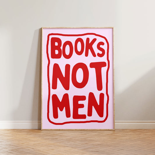 Books Not Men Print