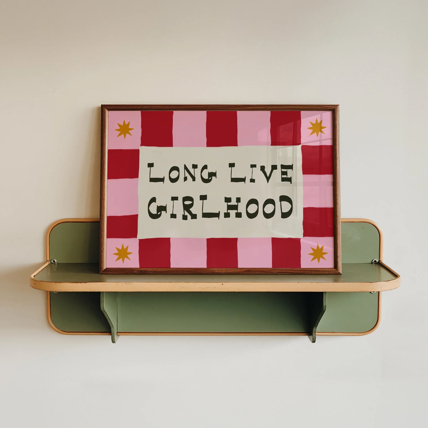 SECONDS Long Live Girlhood Print