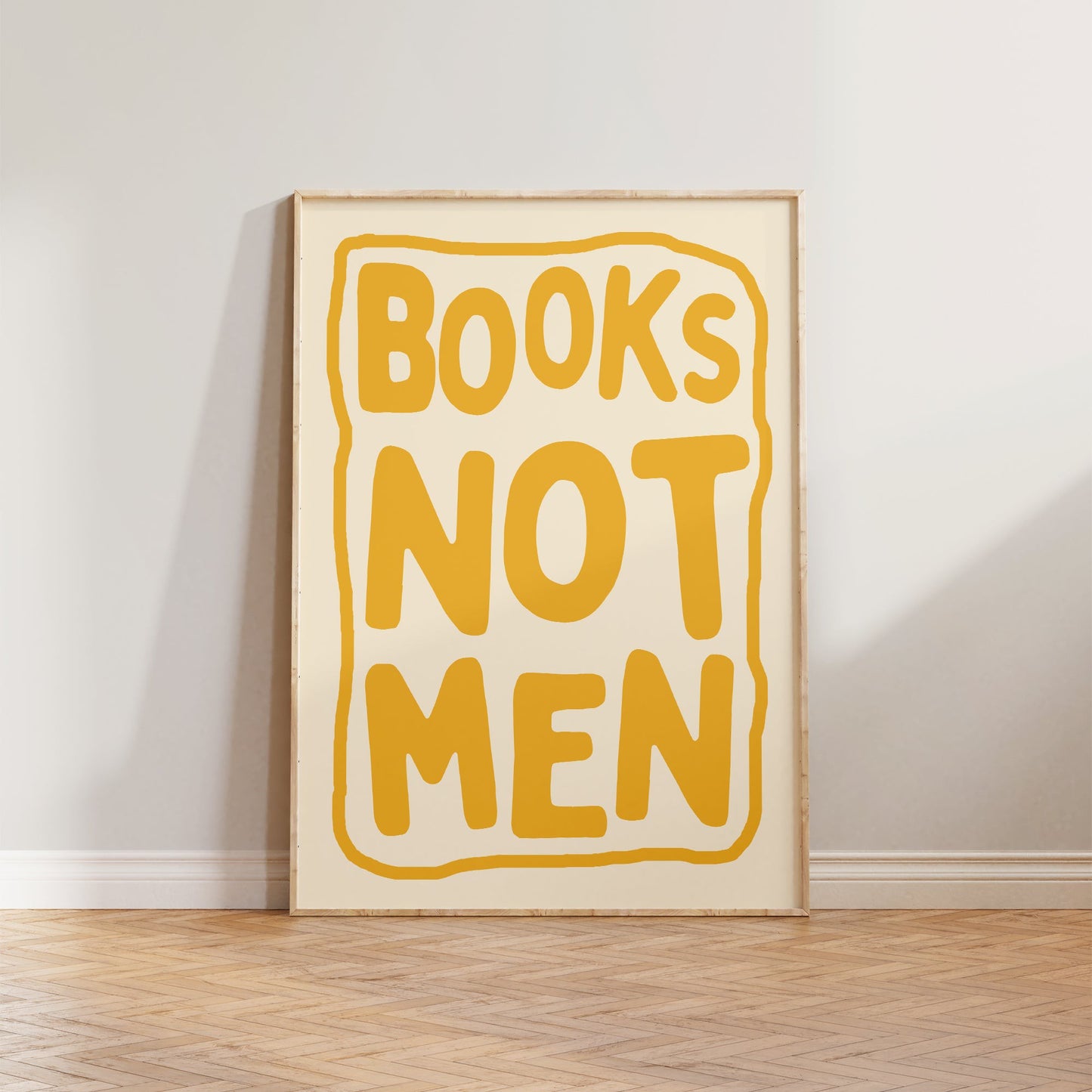 Books Not Men Print