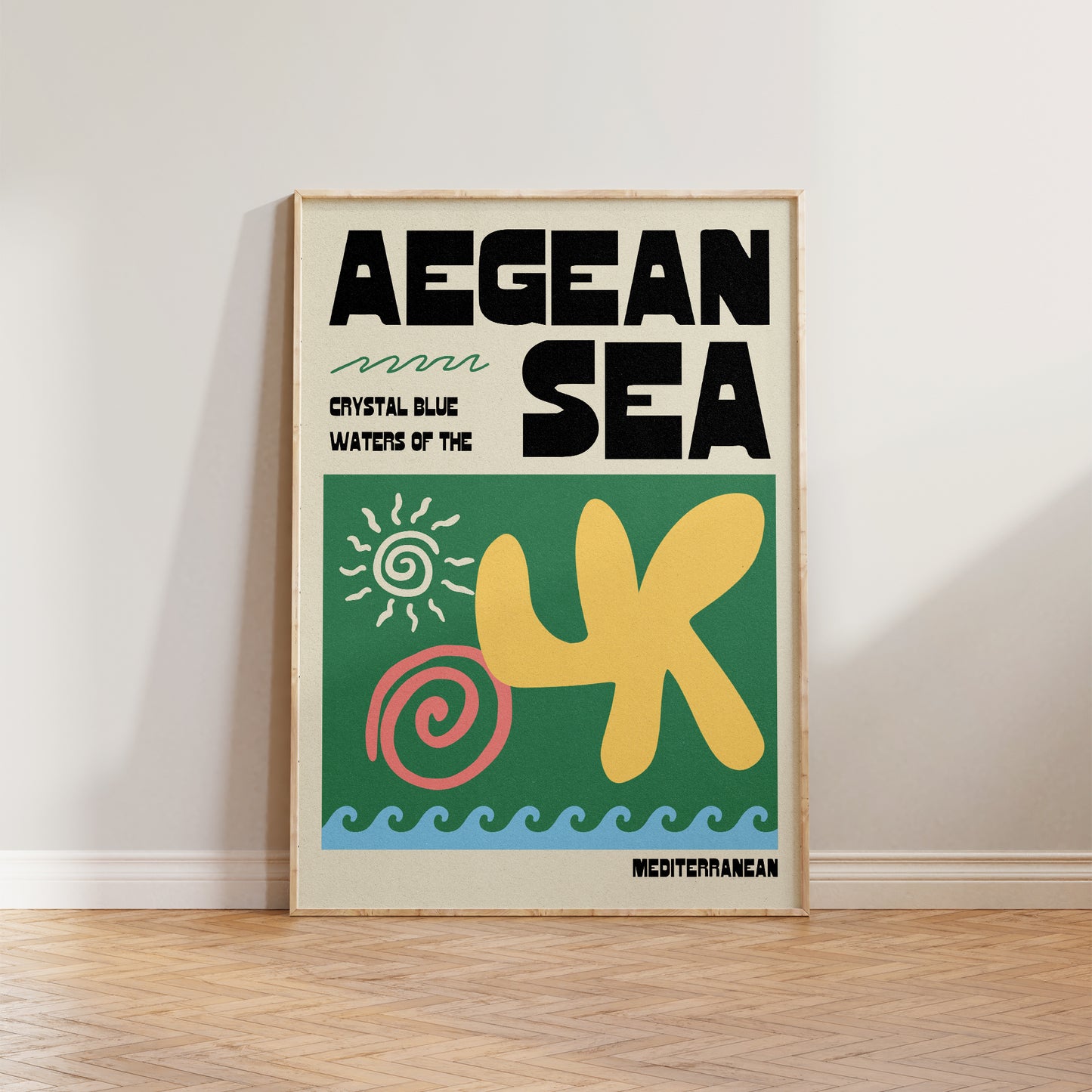 Aegean Sea Travel Print