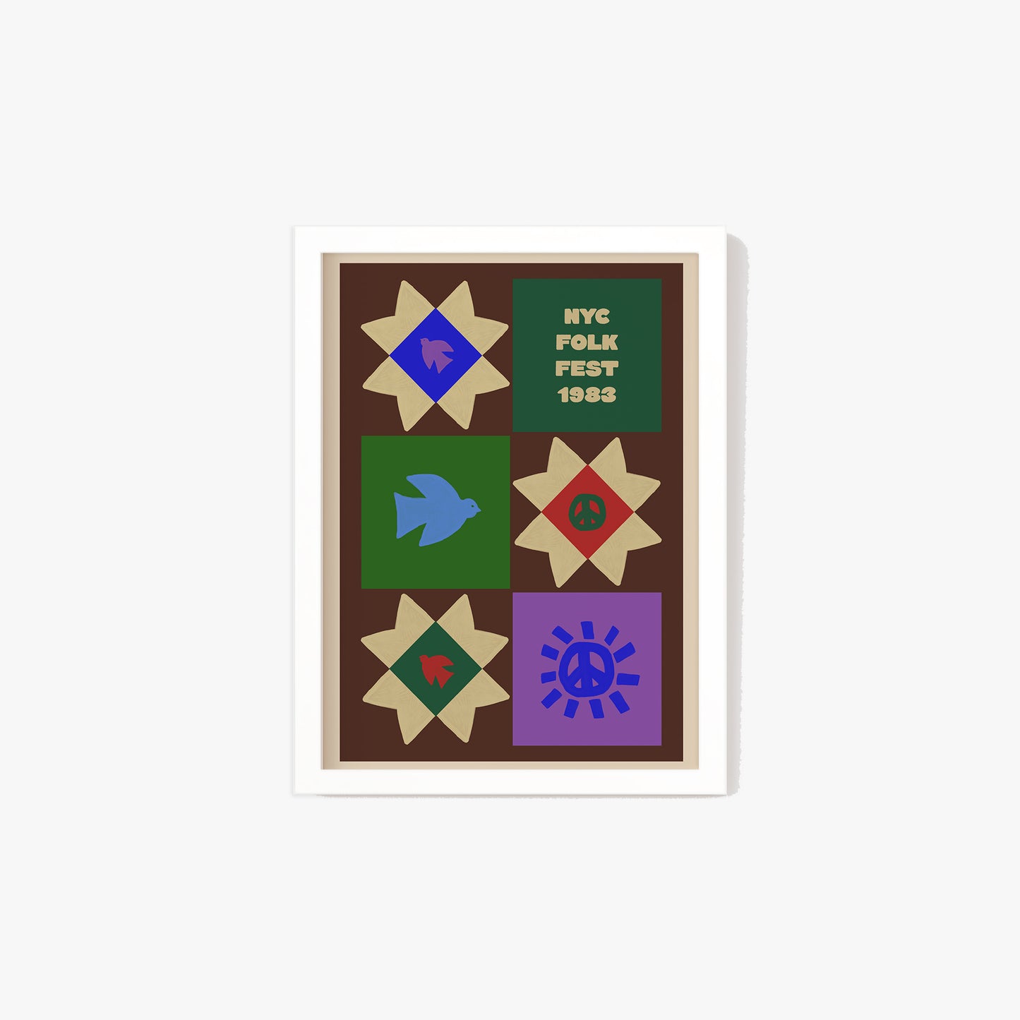 NYC Folk Festival Print