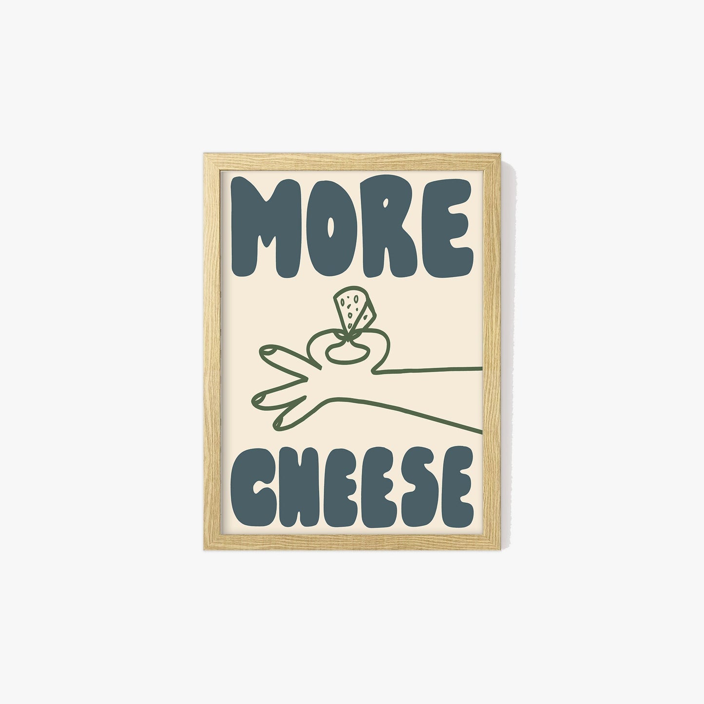 More Cheese Print