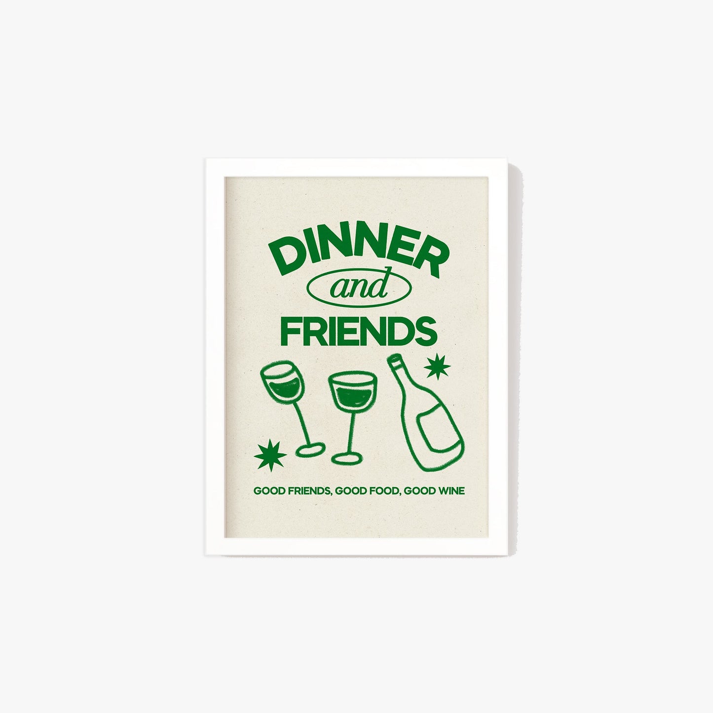 Dinner & Friends Print