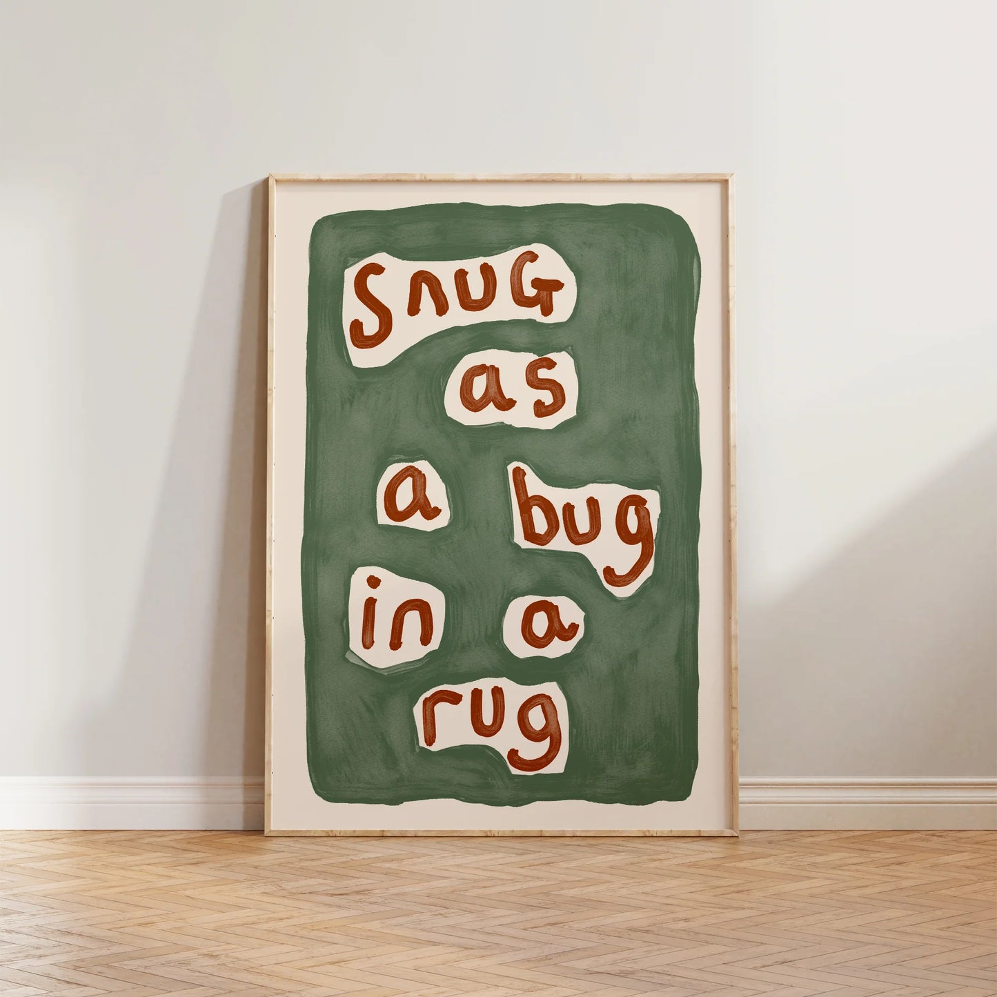 SECONDS Snug as a Bug Print