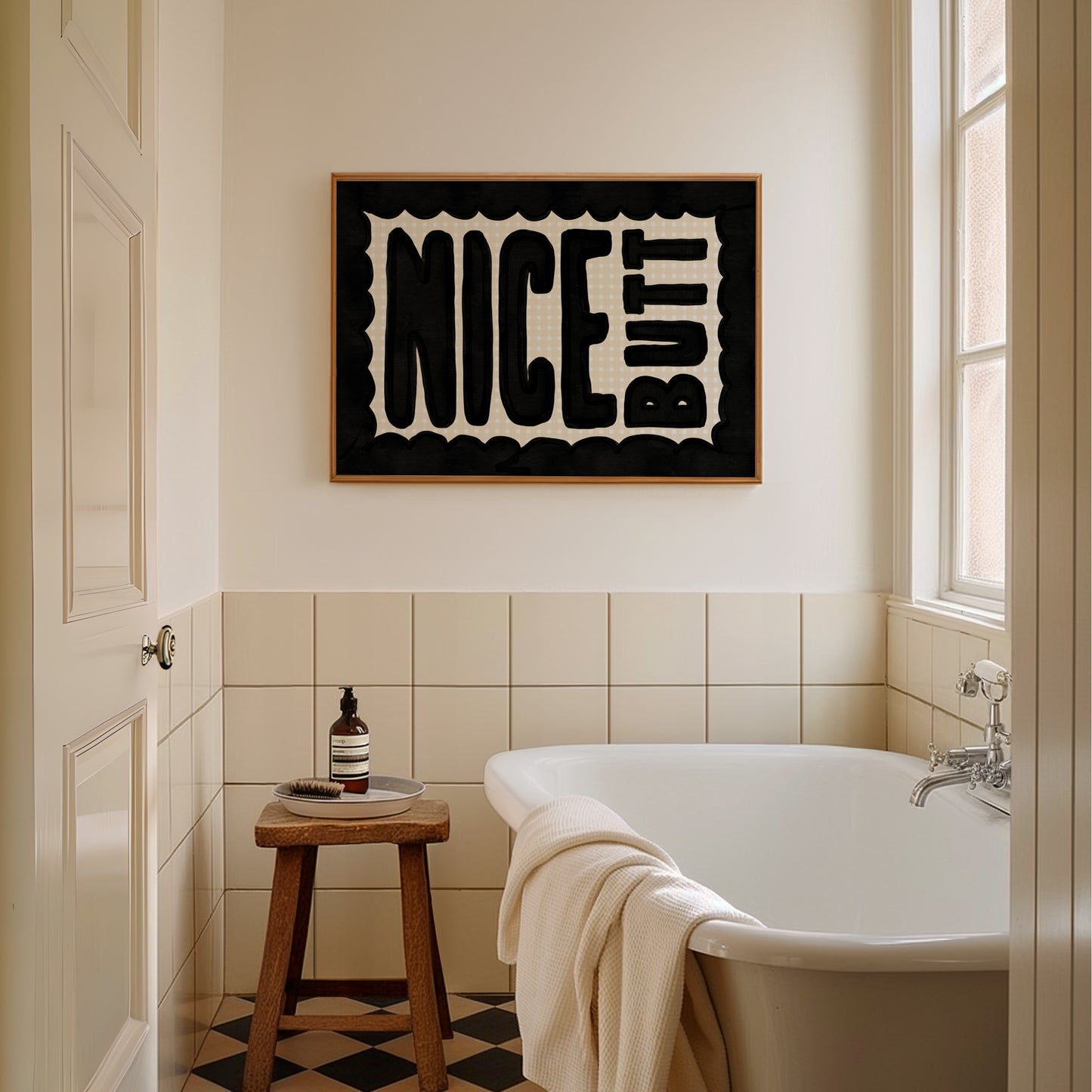 Nice Butt Bathroom Print