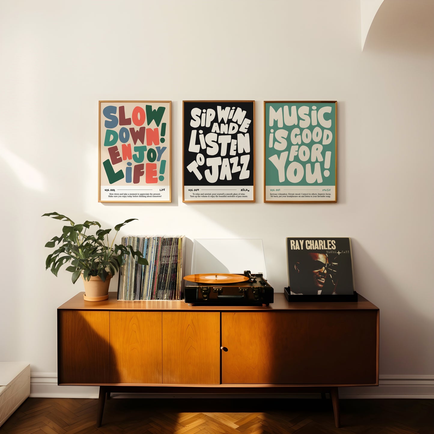 Music Is Good For You Print