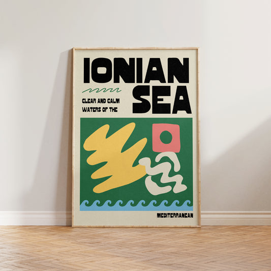 Ionian Sea Travel Print