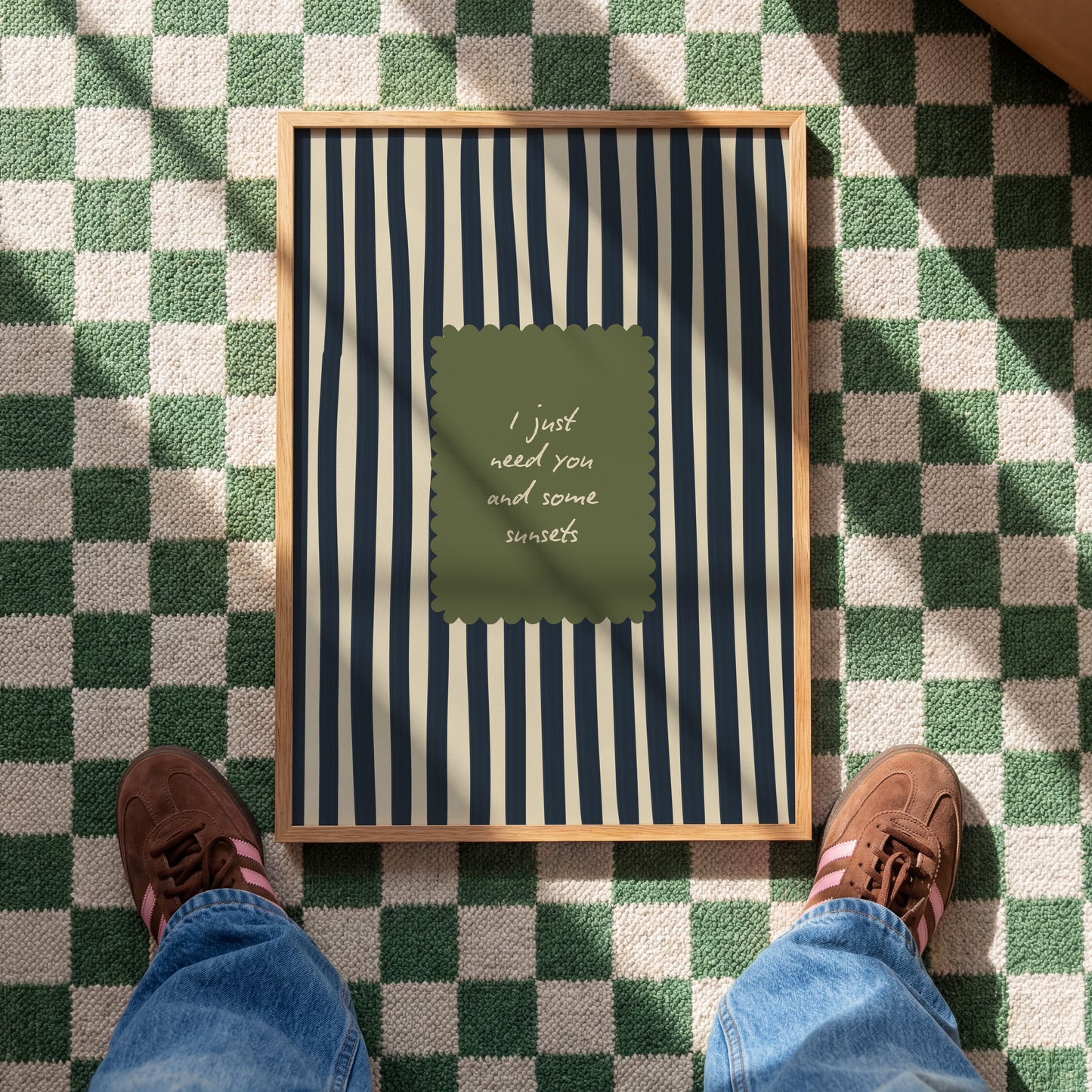 I Just Need You & Some Sunsets Print