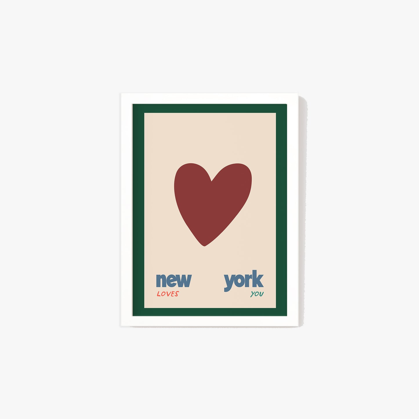 New York Loves You Print