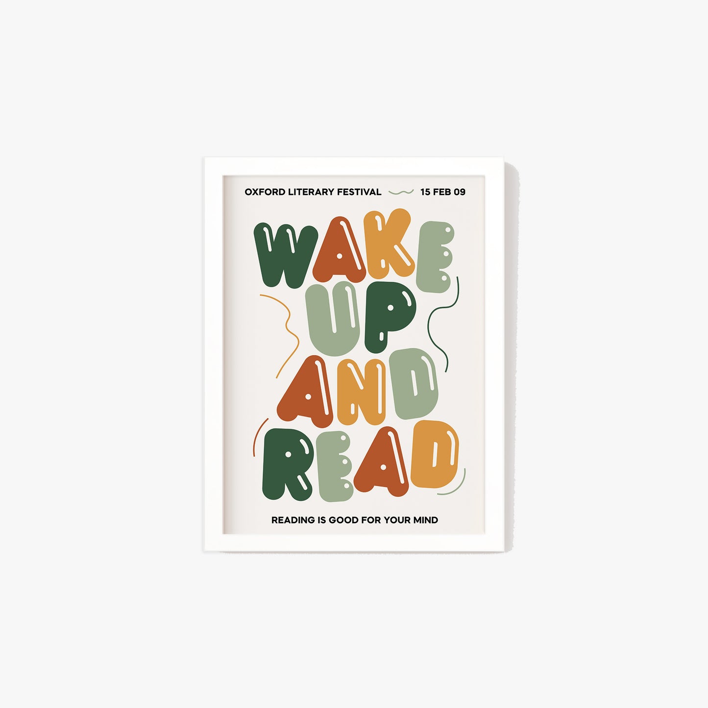 Wake Up And Read Print