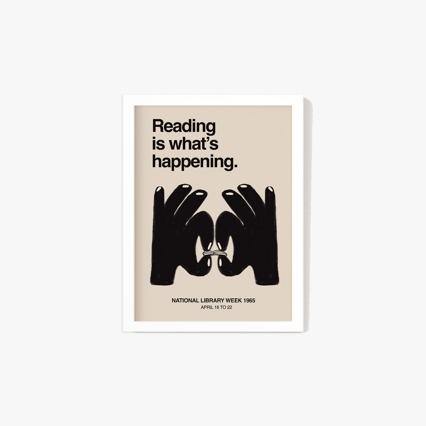 Reading Is What's Happening Print