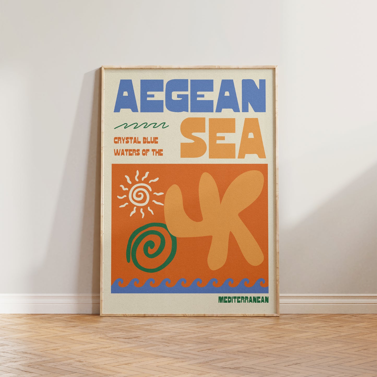 Aegean Sea Travel Print