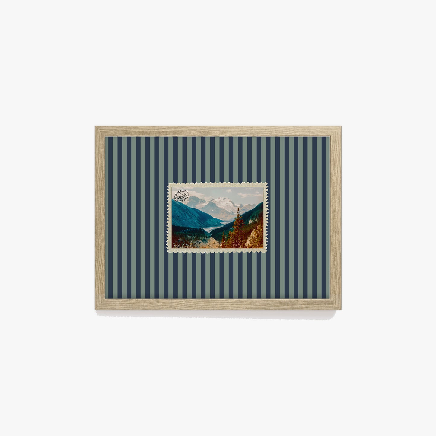 Canada Striped Print