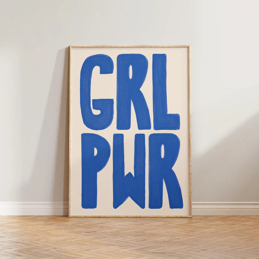 SECONDS Girl Power Bold Print