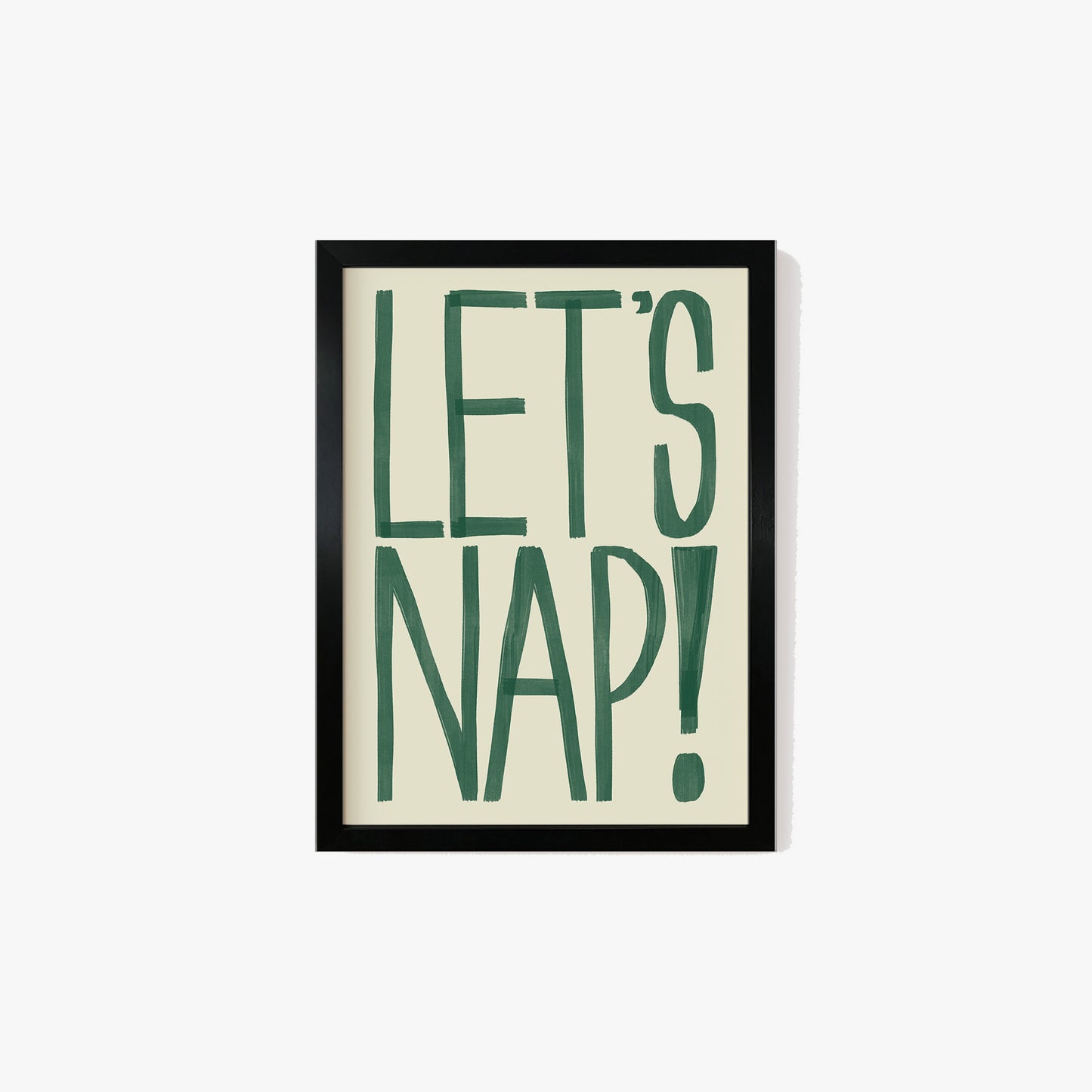 Let's Nap Print