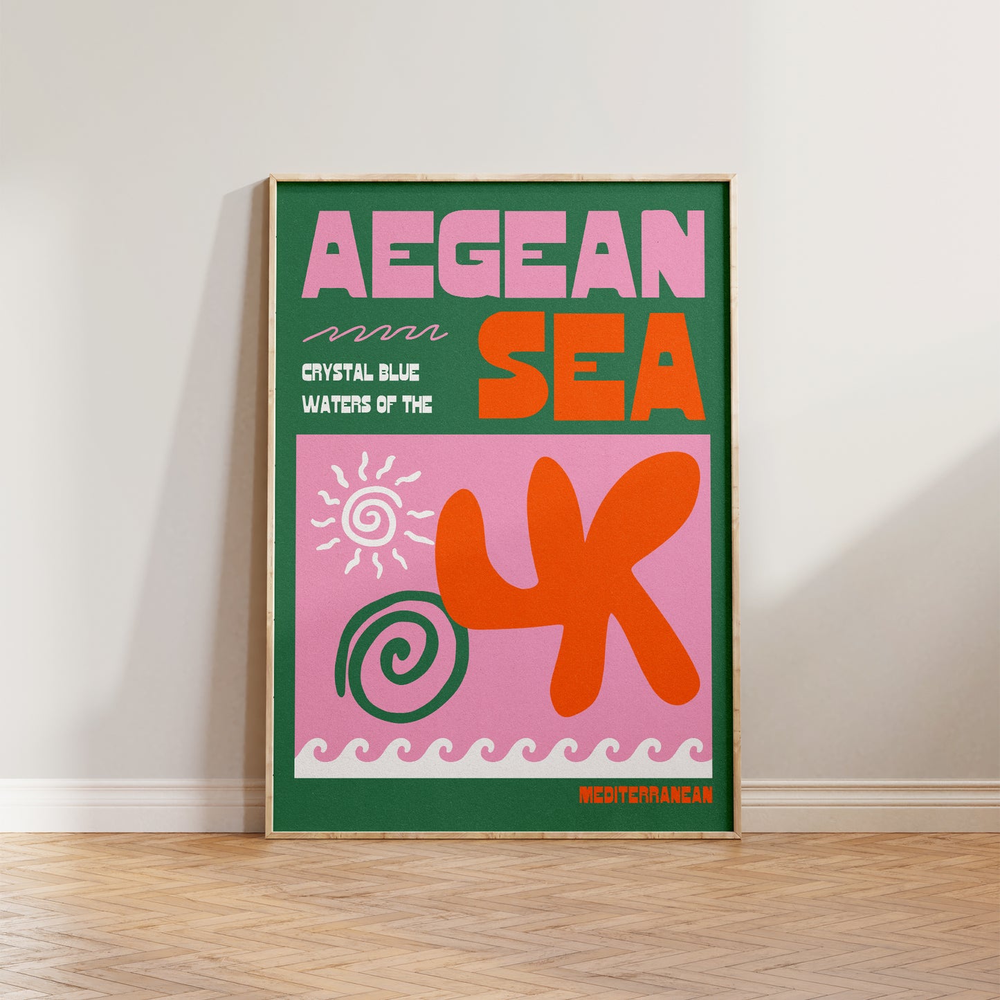 Aegean Sea Travel Print