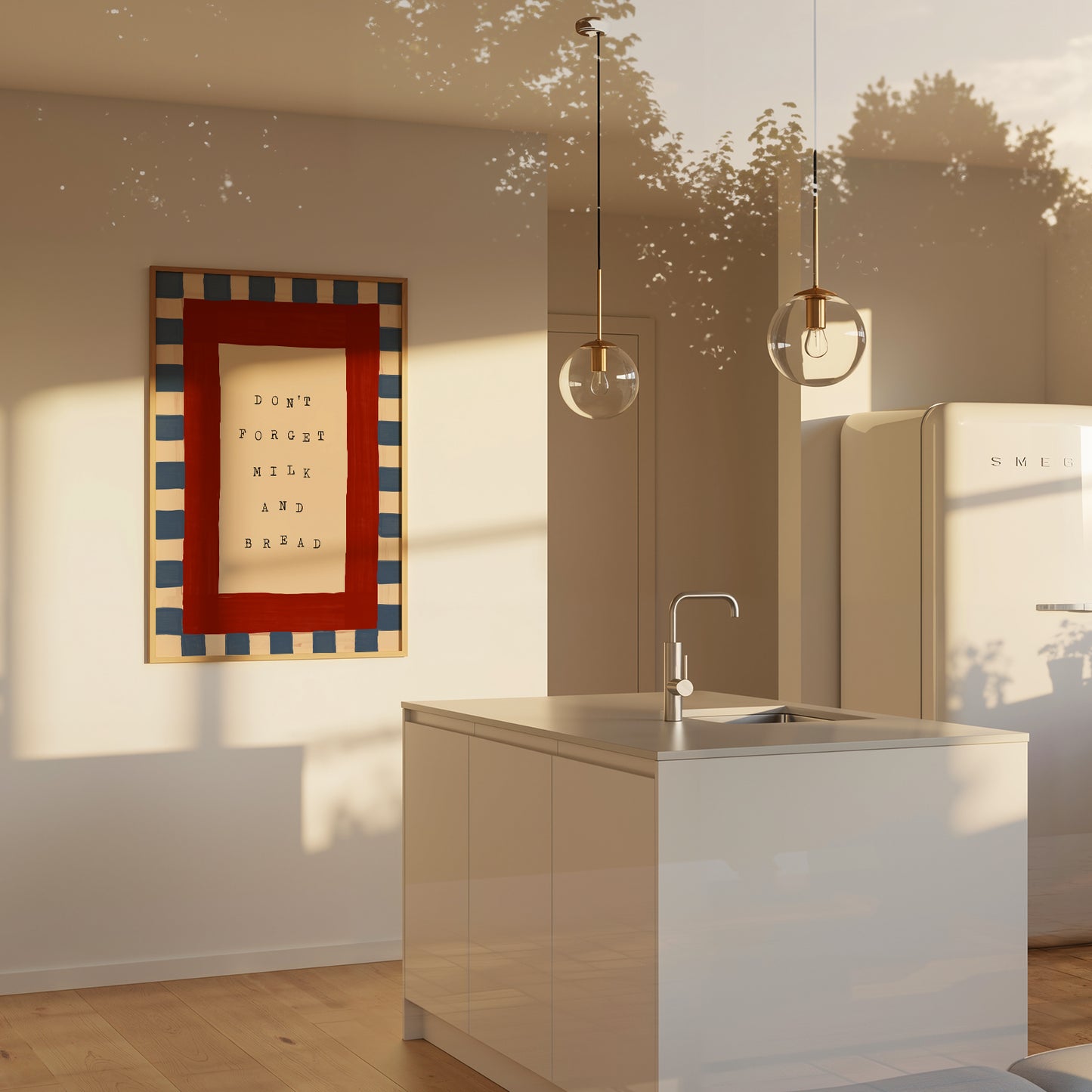 Don't Forget Milk & Bread Print