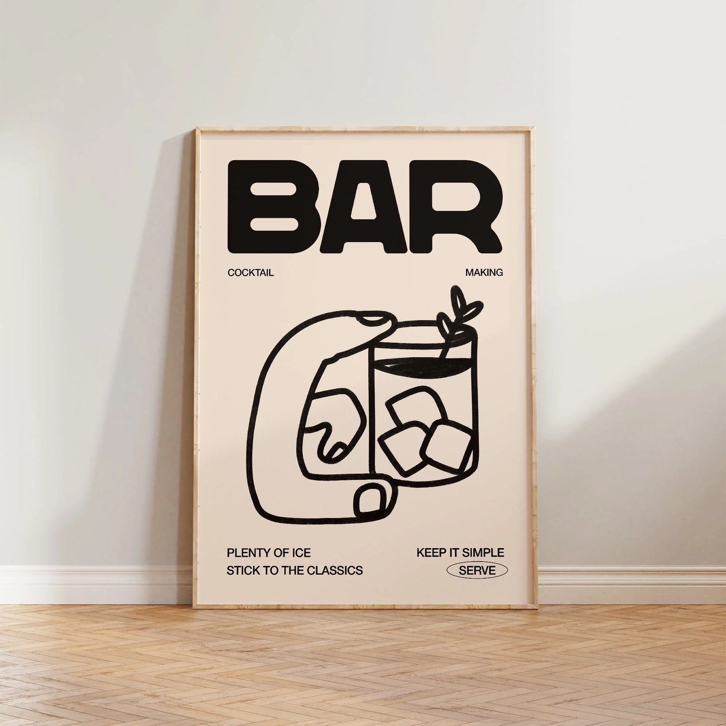 SECONDS Bar Cocktail Print
