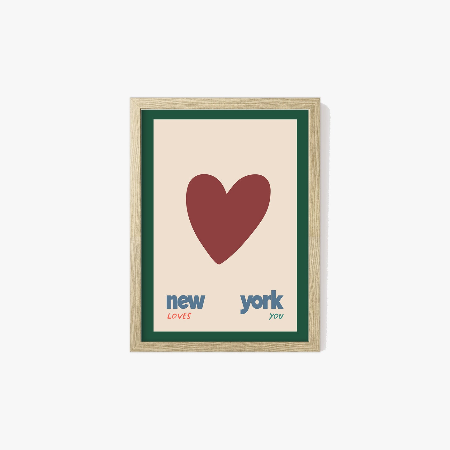 New York Loves You Print