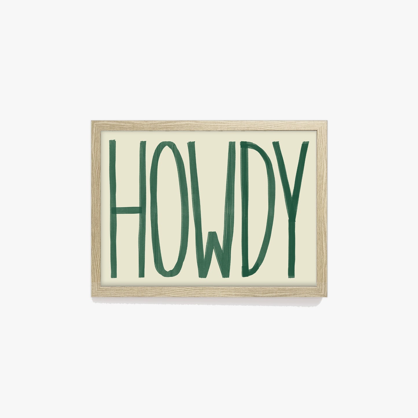 Howdy Print