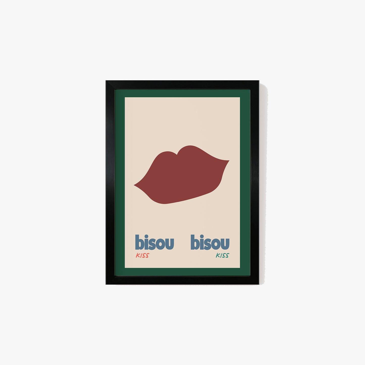 Bisou Bisou Print