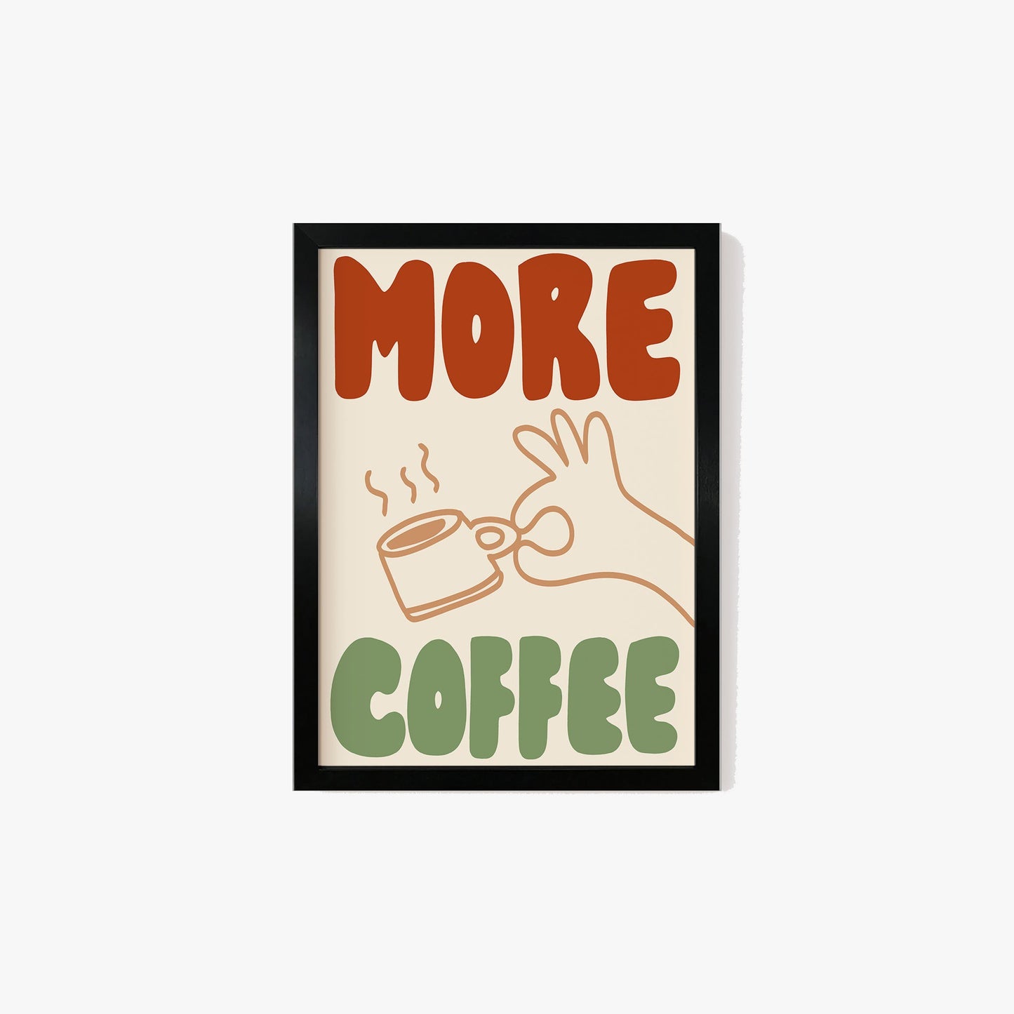 More Coffee Print