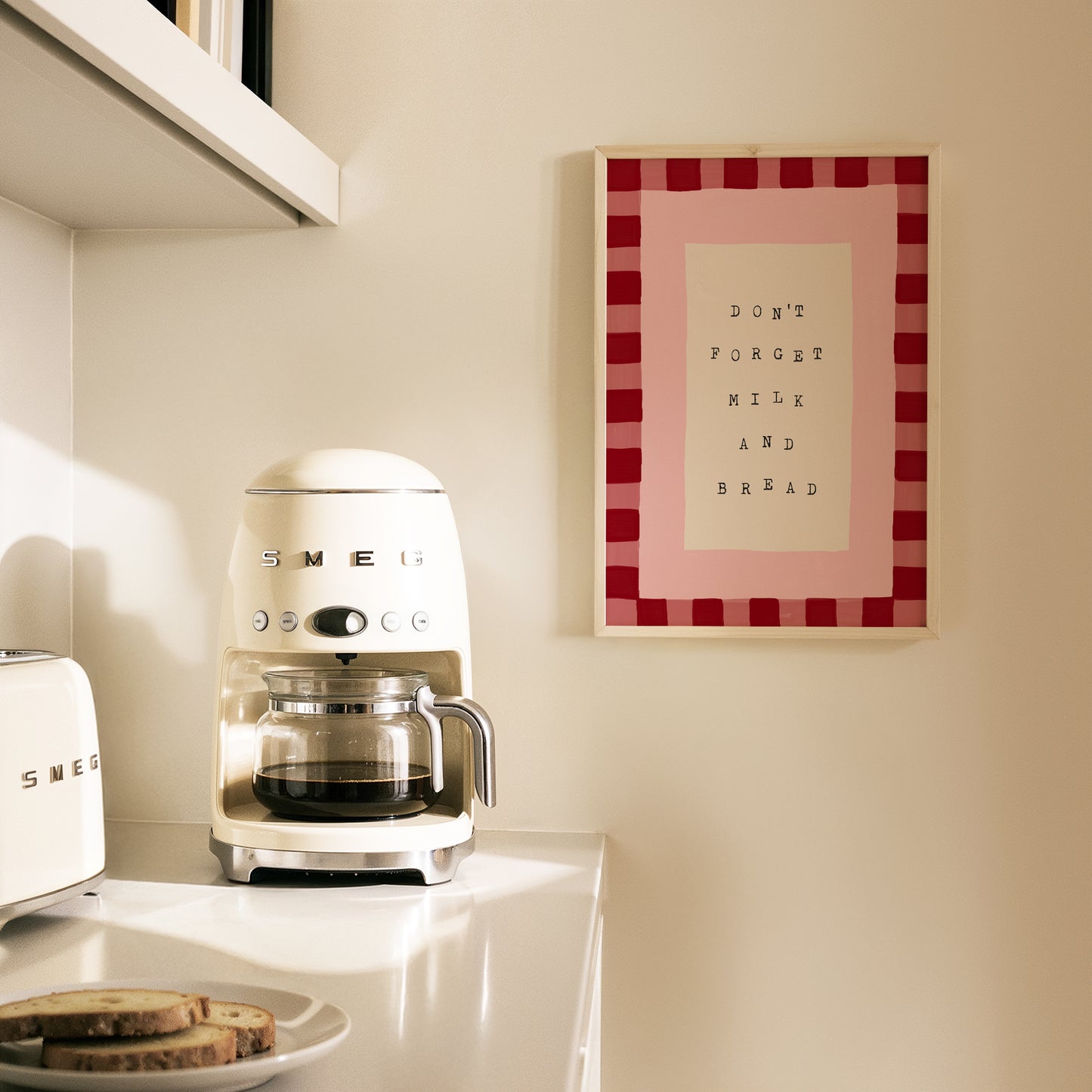 Don't Forget Milk & Bread Print