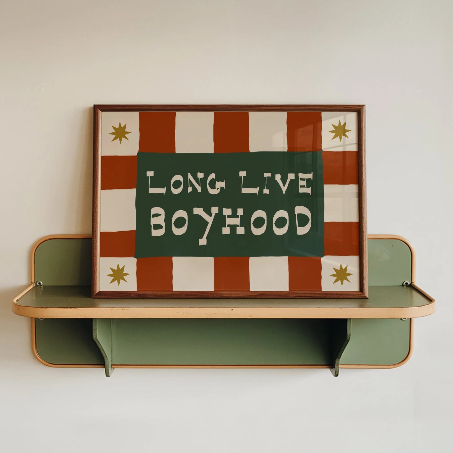 SECONDS Long Live Boyhood Print