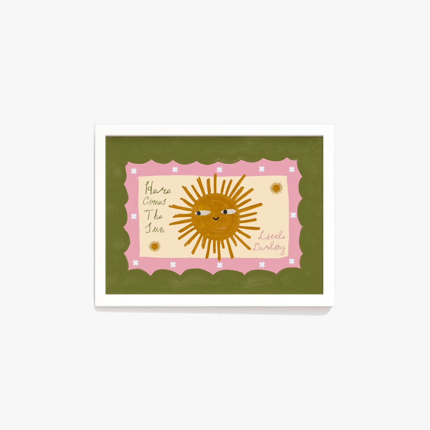 Here Comes The Sun Little Darling Print