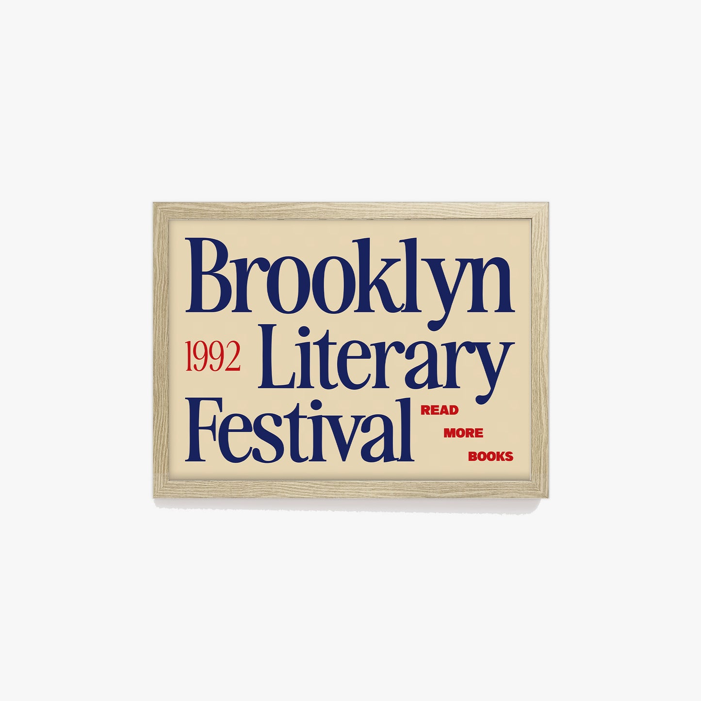 Brooklyn Literary Festival Print