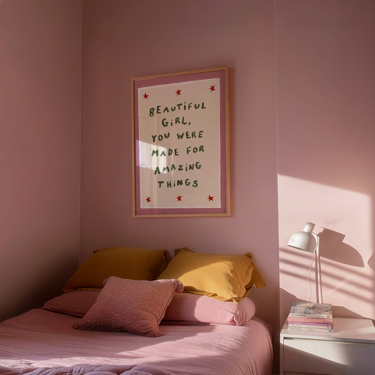 Beautiful Girl You Were Made For Amazing Things Print