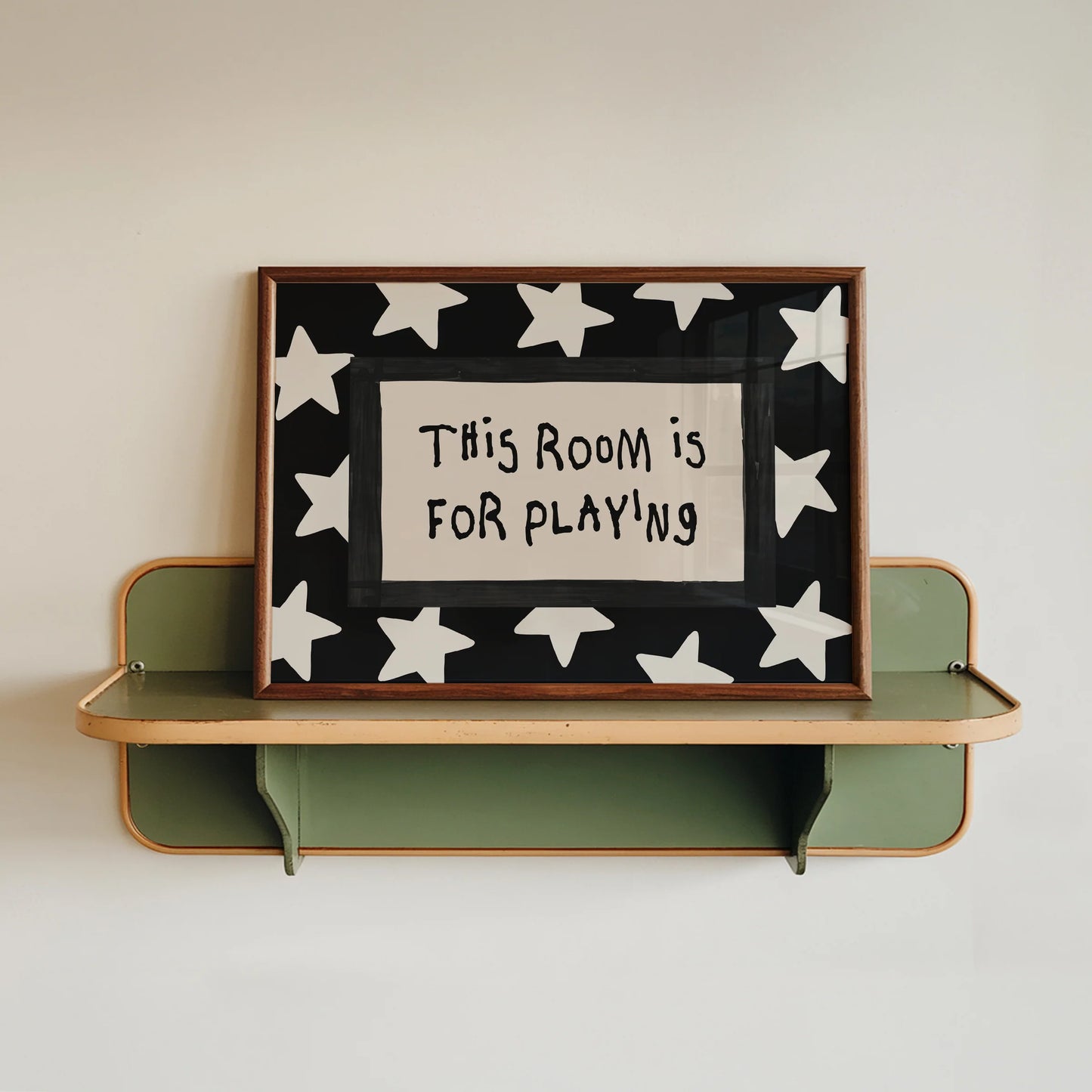 SECONDS This Room Is For Playing Print