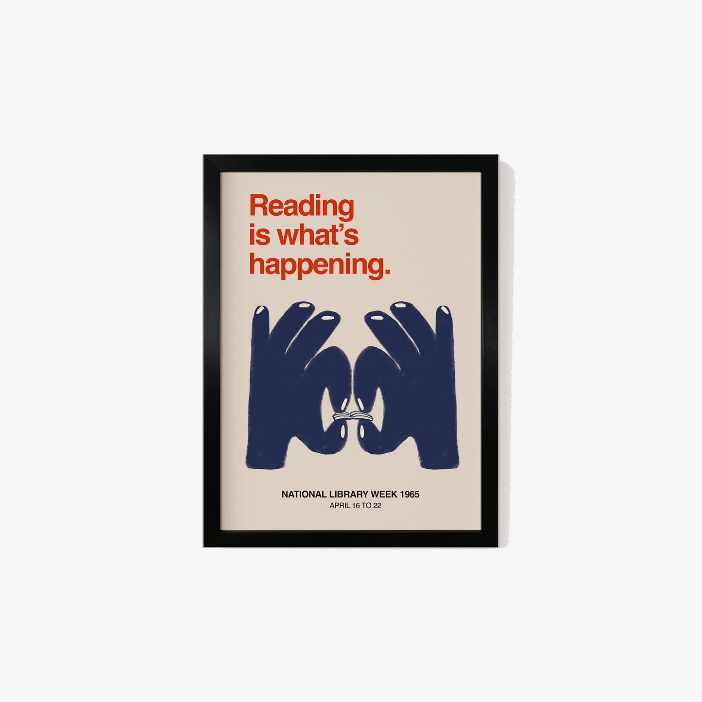 Reading Is What's Happening Print