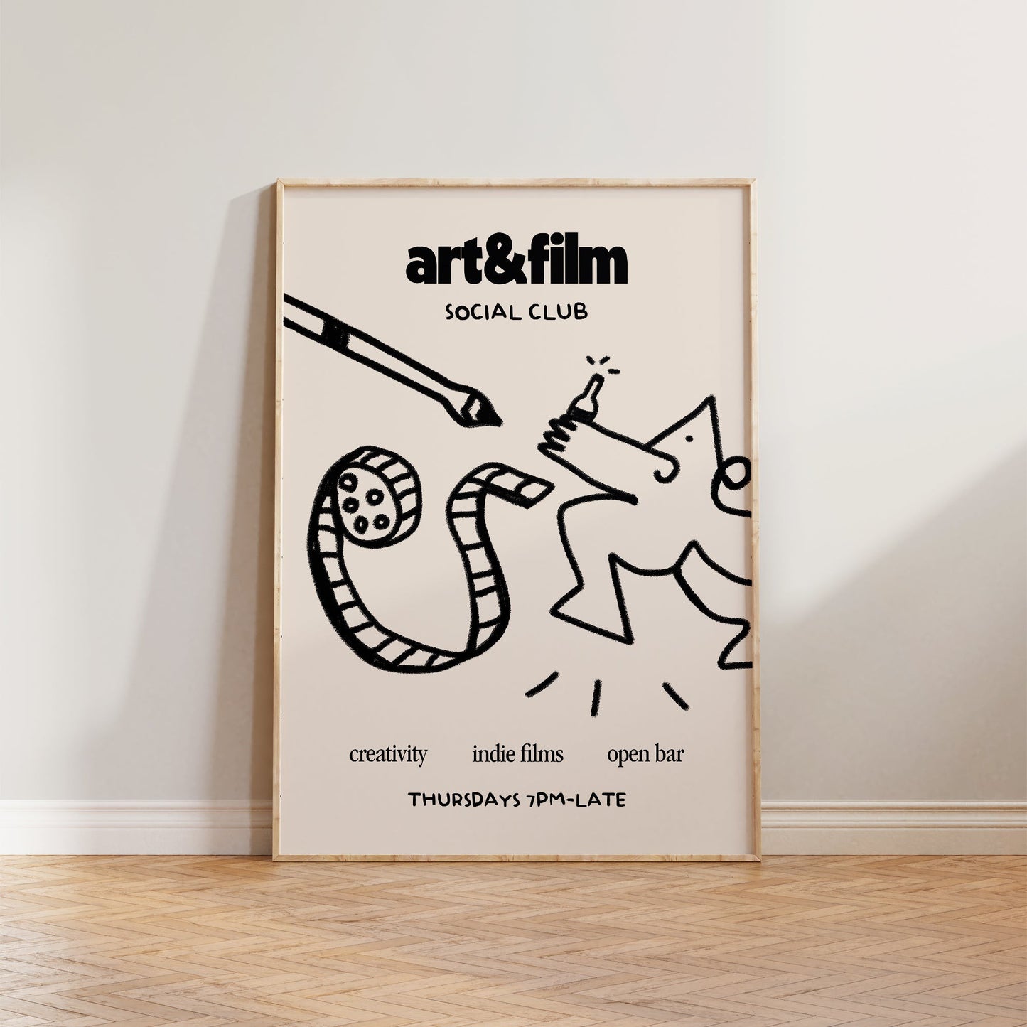 Art & Film Social Club Print