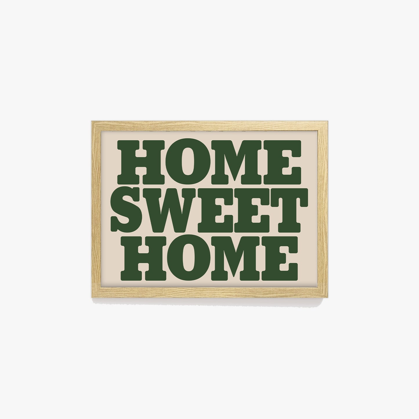 Home Sweet Home Bold Print