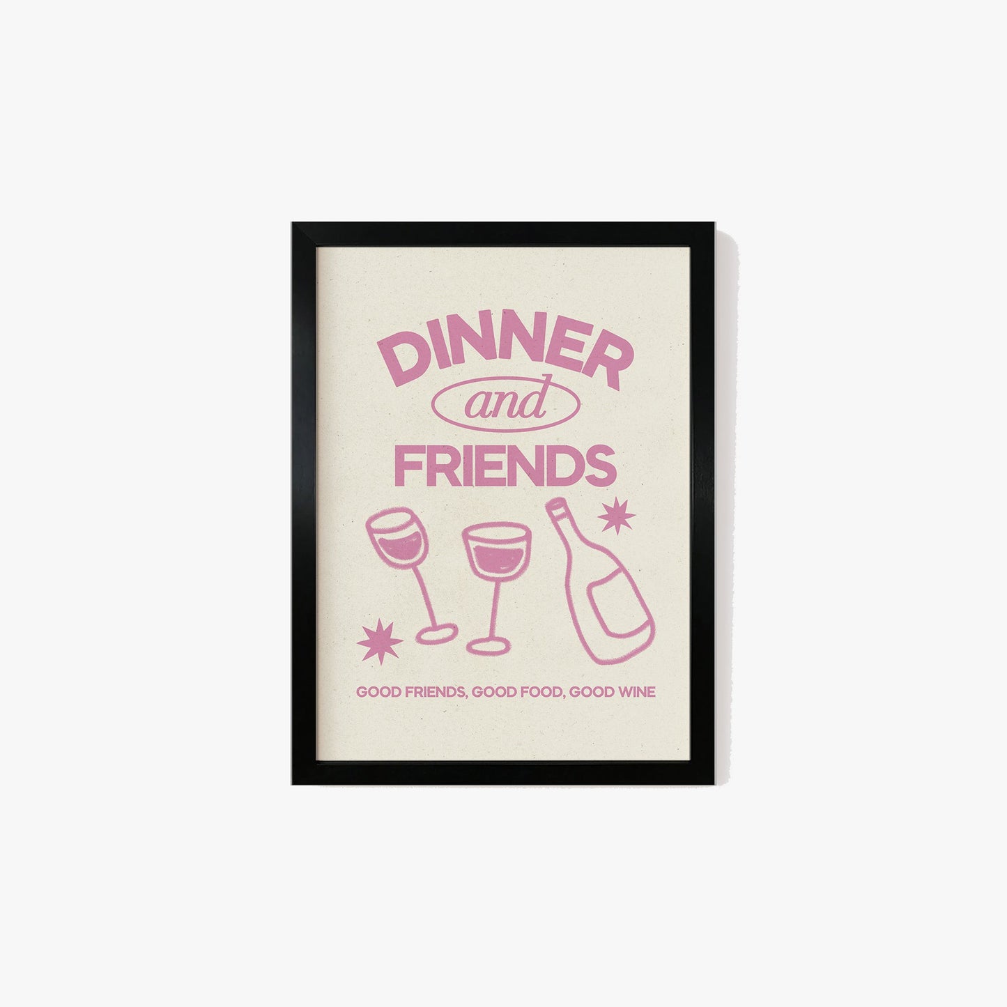 Dinner & Friends Print