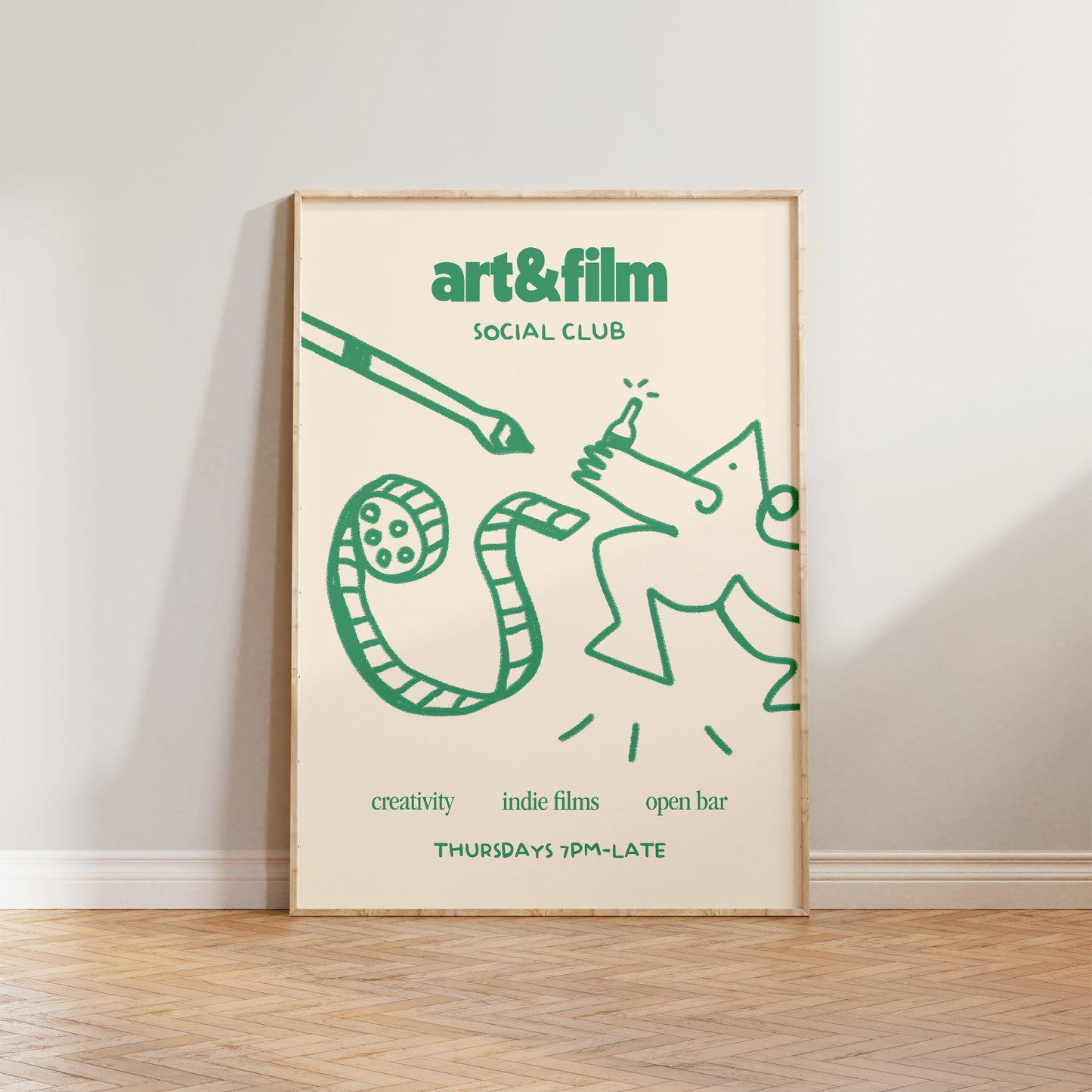 Art & Film Social Club Print