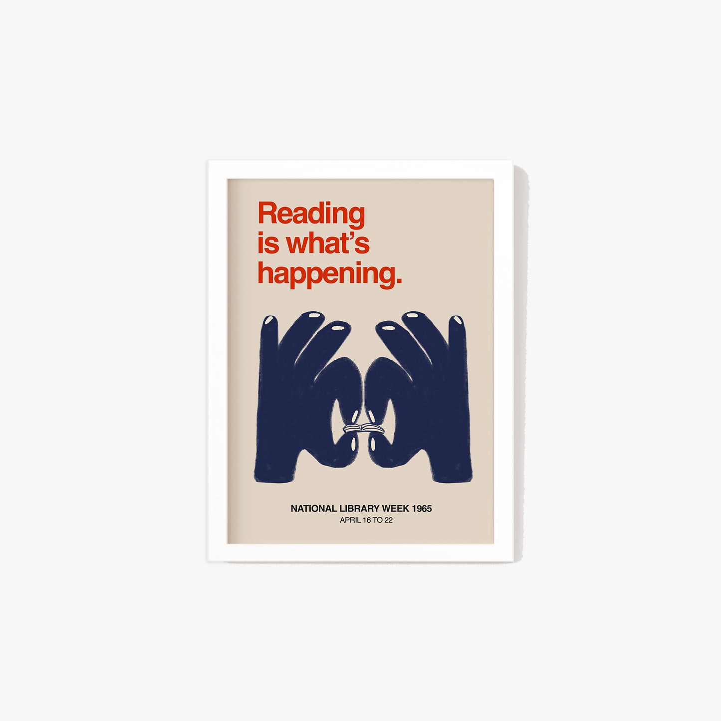 Reading Is What's Happening Print