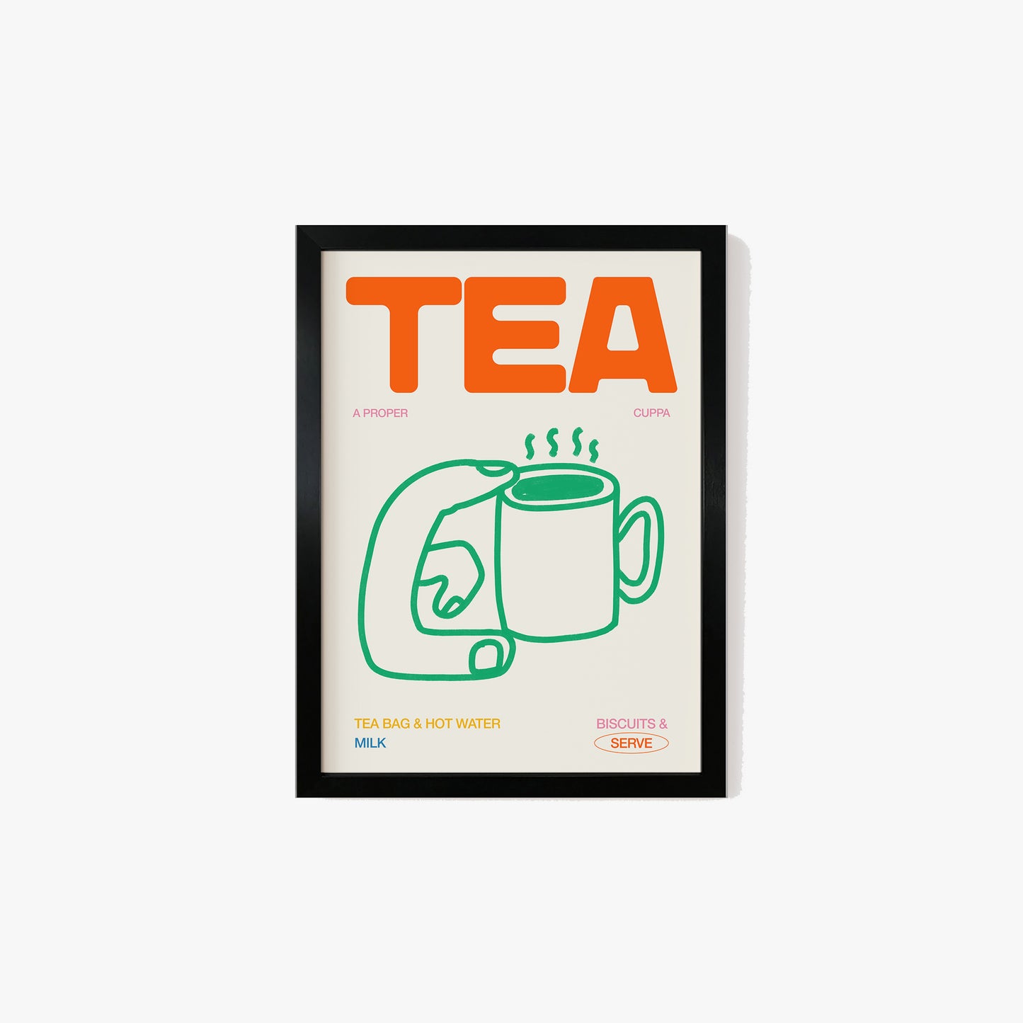 Tea Hand Drawn Print