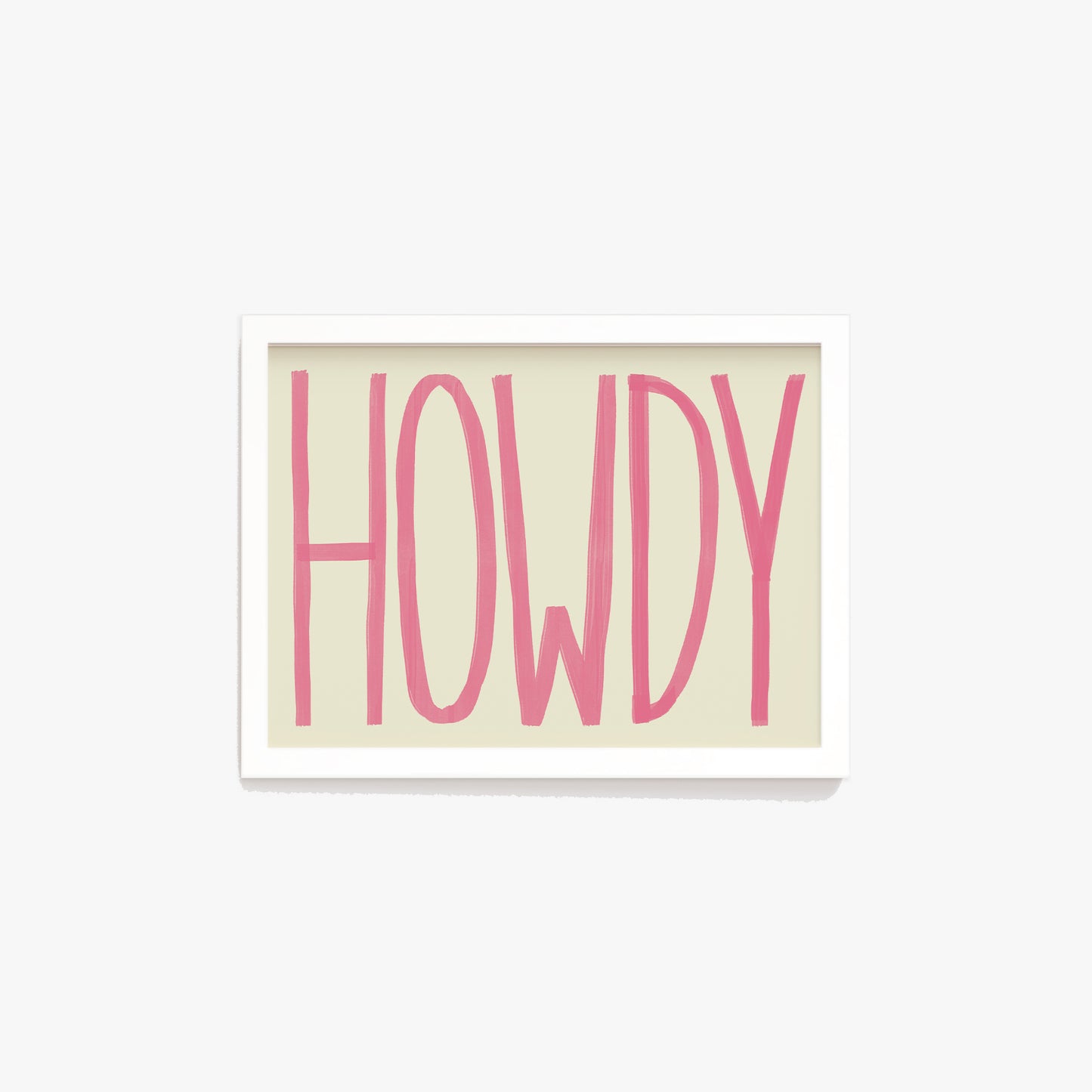 Howdy Print