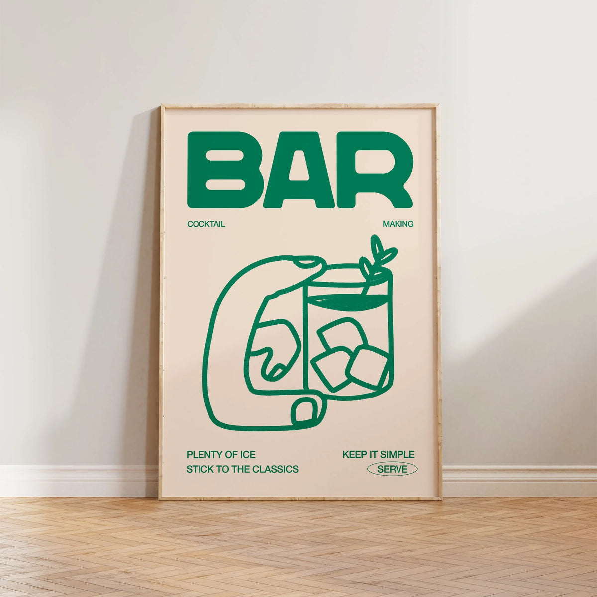 SECONDS Bar Cocktail Print