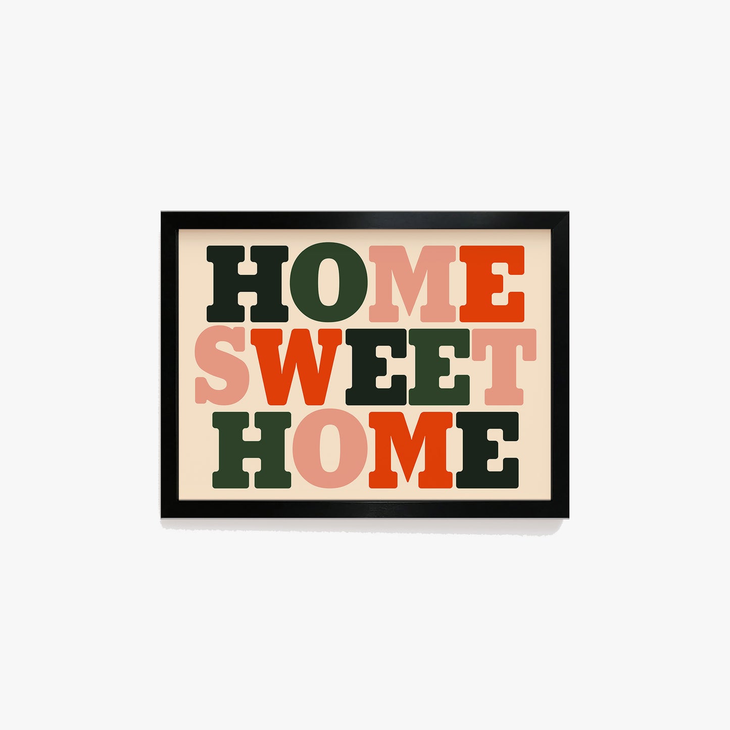 Home Sweet Home Bold Print