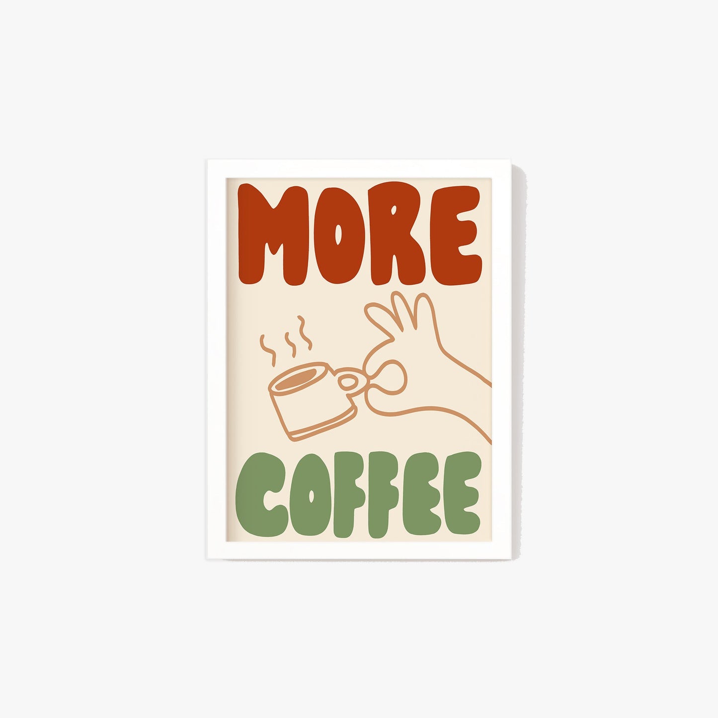 More Coffee Print